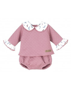 SUDADERA+RANITA BELFAST ROSA