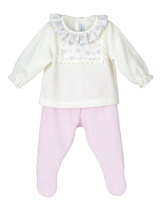 JERSEY+ POLAINA NANTES ROSA