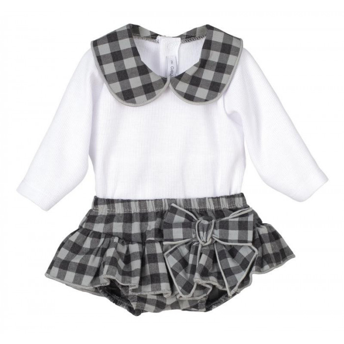 JERSEY+RANITA CON VOLANTES VICHI GRIS