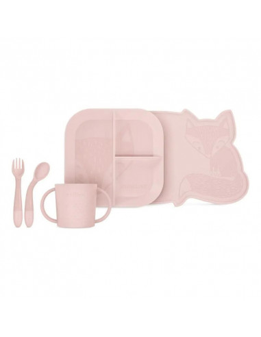 VAJILLA PARA BLW MEAL SET CANDY ROSA