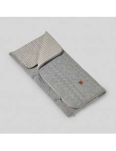 SACO NANA SOLPOR GRIS