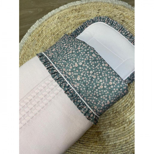 SACO CAPAZO 269 FLORES GRIS...