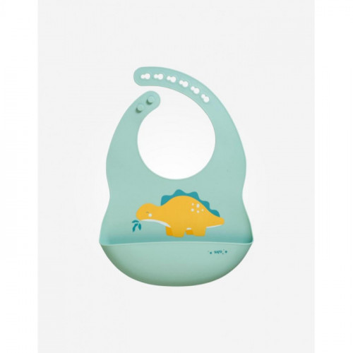 BABERO SILICONA DINOSAURIO...