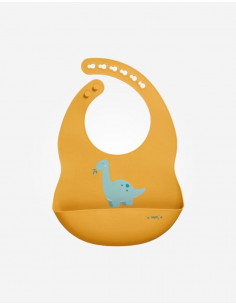 BABERO SILICONA DINOSAURIO...