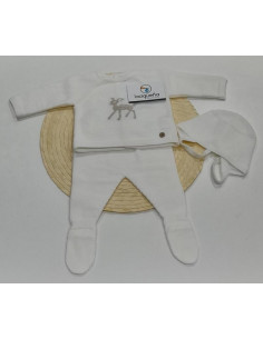 CONJ.3P LANA CIERVO BEIG CAMEL