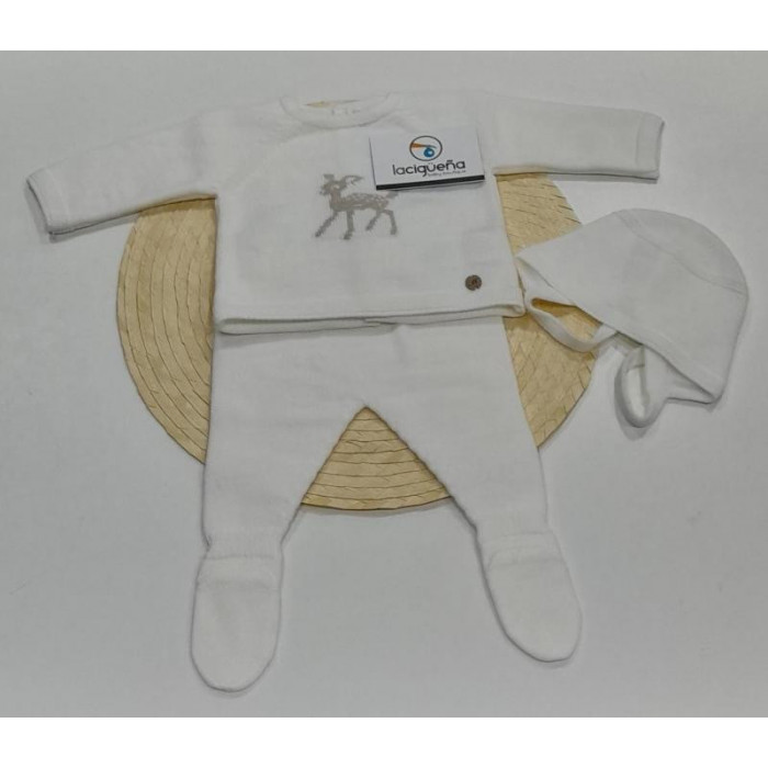 CONJ.3P LANA CIERVO BEIG CAMEL