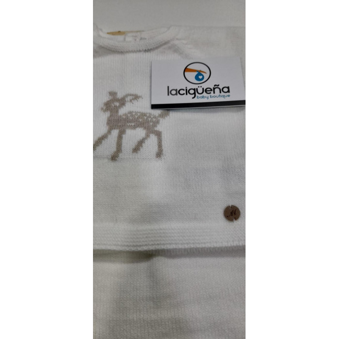 CONJ.3P LANA CIERVO BEIG CAMEL