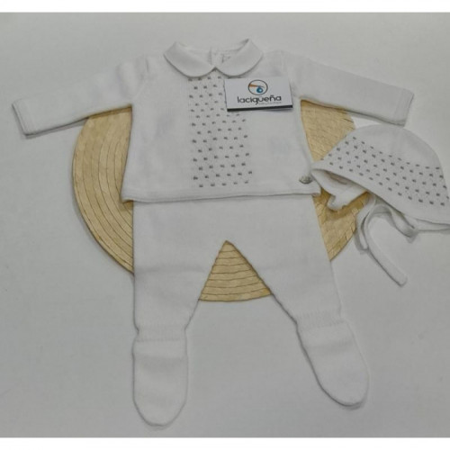 CONJ.3P LANA BEIG BODOQUES...