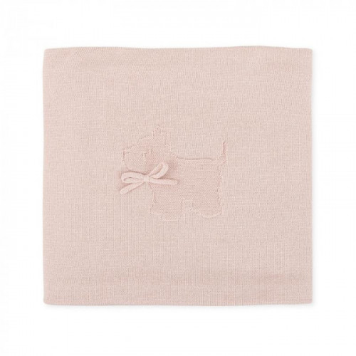 MANTA LANA PERRITO ROSA