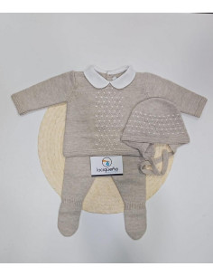 CONJ.3P LANA CAMEL BODOQUES...