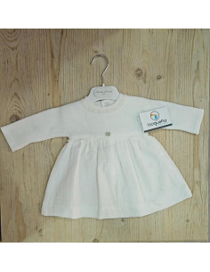 VESTIDO M/L LANA BEIG...