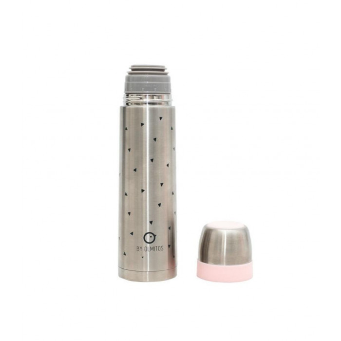 TERMO LIQUIDOS 500ML TRIANGLES ROSA