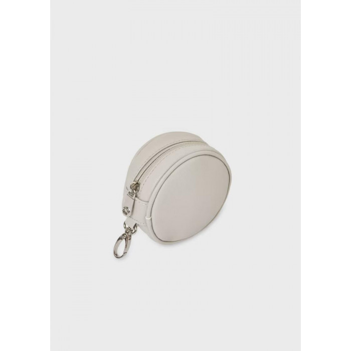 BOLSO SILLA PIEL GRIS CON ACCESORIOS...