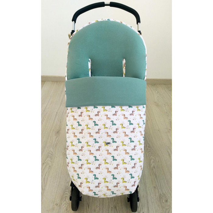 SACO SILLA 857 DINOS VERDE