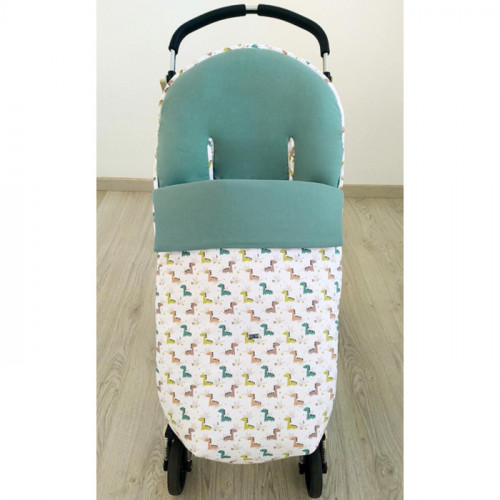 SACO SILLA 857 DINOS VERDE