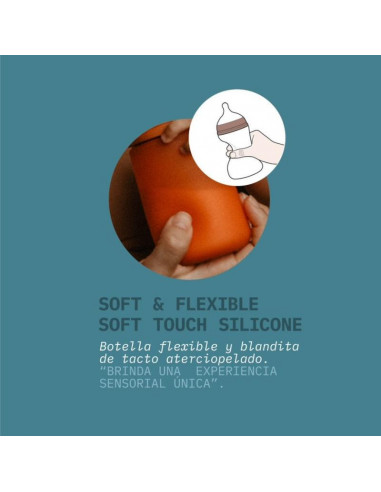 BIBERON SILICONA FIS SX PRO 240ML...