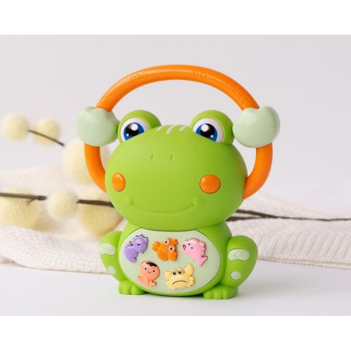 RANA MUSICAL VERDE KIO KIDS