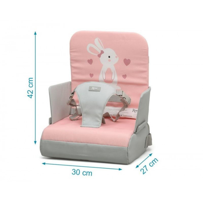 TRONA DE SILLA CONEJITO ROSA KIO KIDS