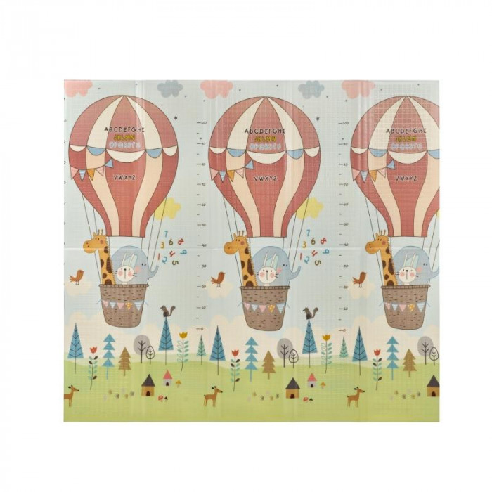 ALFOMBRA REVERSIBLE FANCY GLOBOS...