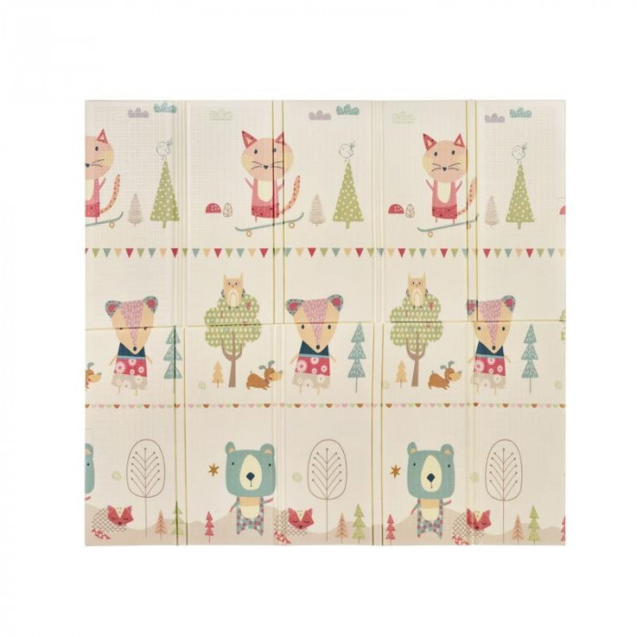 ALFOMBRA REVERSIBLE FANCY GLOBOS...