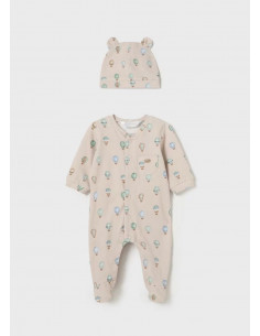 PELELE ALGODON CON GORRO...