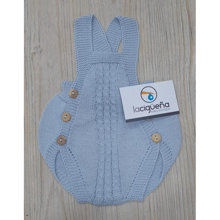 RANITA TIPO PETO HILO AZUL