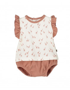 CONJUNTO ALGODON MANGA...