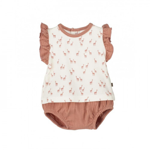 CONJUNTO ALGODON MANGA...