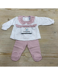 CONJUNTO ALGODON MANGA...