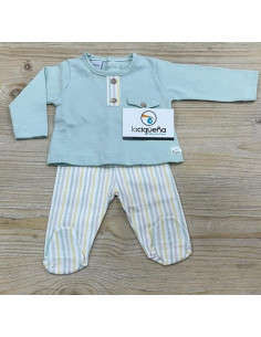 CONJUNTO ALGODON MANGA...