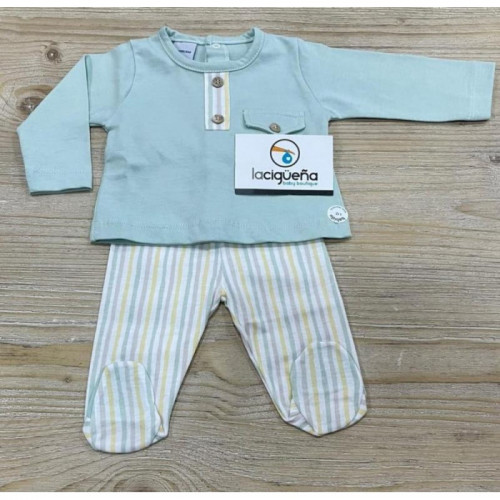 CONJUNTO ALGODON MANGA...