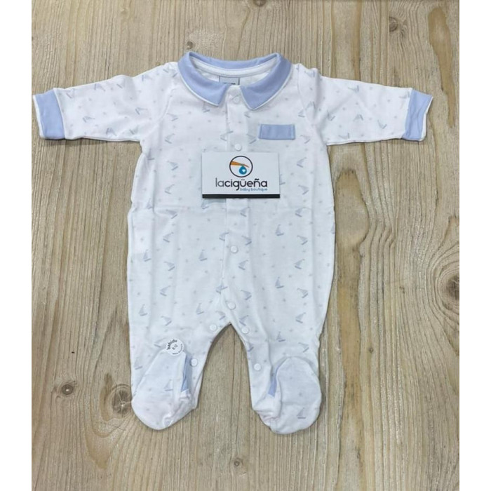 PELELE ALGODON MANGA LARGA LOTO BARCO...