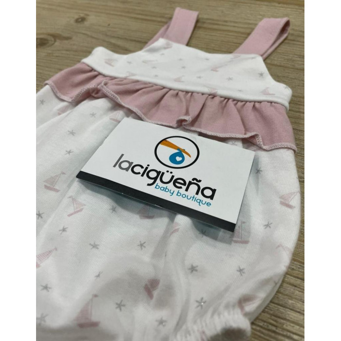 RANITA ALGODON CON VOLANTE LOTO BARCO...