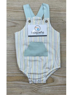 PETO ALGODON LAVANDA RAYAS...