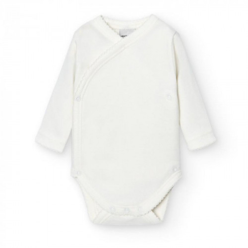 BODY CRUZADO BEIG MANGA...