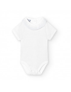 BODY S M/C CUELLO PUNTILLA...