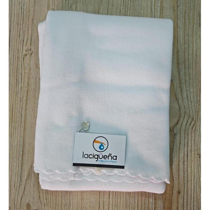 CHAL HILO ALGODON LISO BLANCO MARTIN...