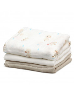 PACK 3 GASAS BAMBU PATITOS...