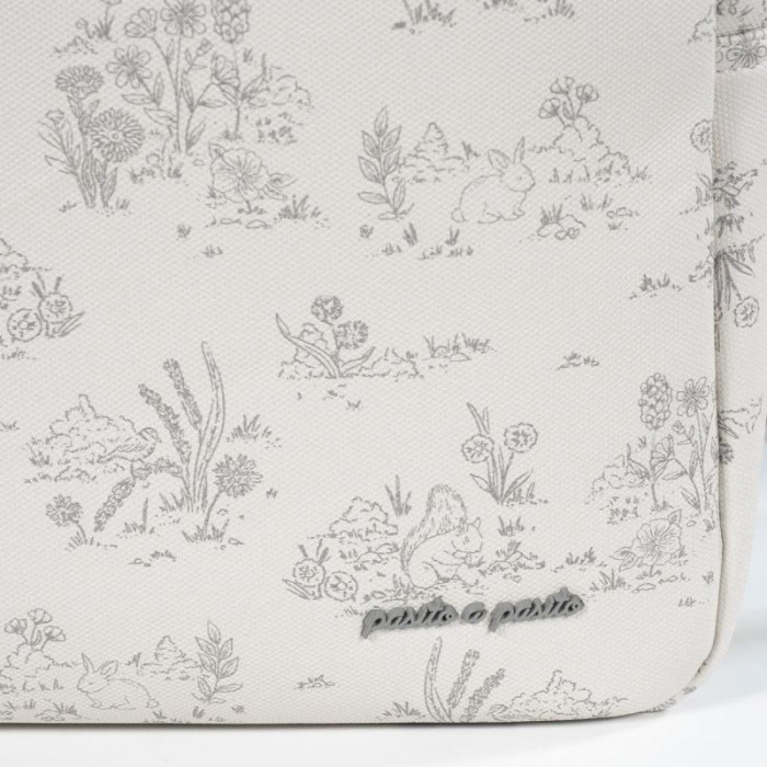 BOLSO SILLA PIEL TOILE DE JOUY BEIG...