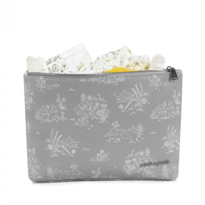 NECESER PIEL TOILE DE JOUY GRIS...