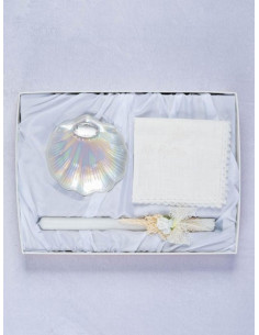 ESTUCHE BAUTIZO CON VELA...