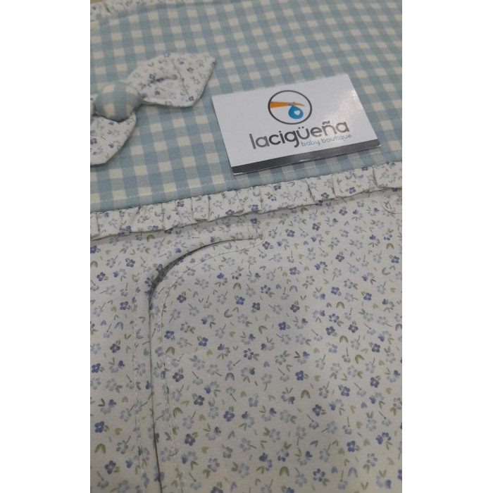 FUNDA SILLA CASCAIS VERDE ROSY FUENTES