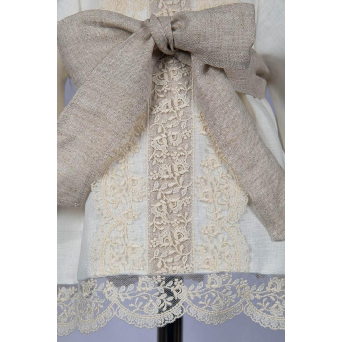 PELELE SIN MANGA CON GORRO LINO BEIG...