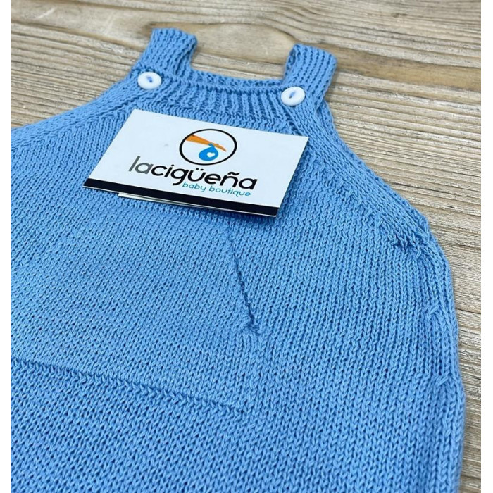 PETO HILO CON BOLSILLO CANGURO AZUL...