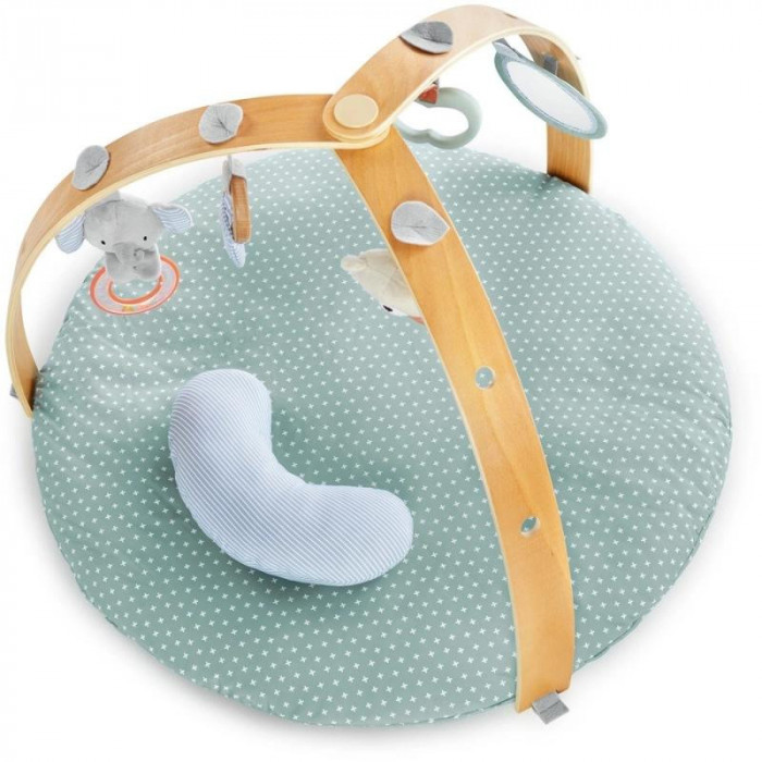 MANTA JUEGOS CON ARCO DE MADERA...