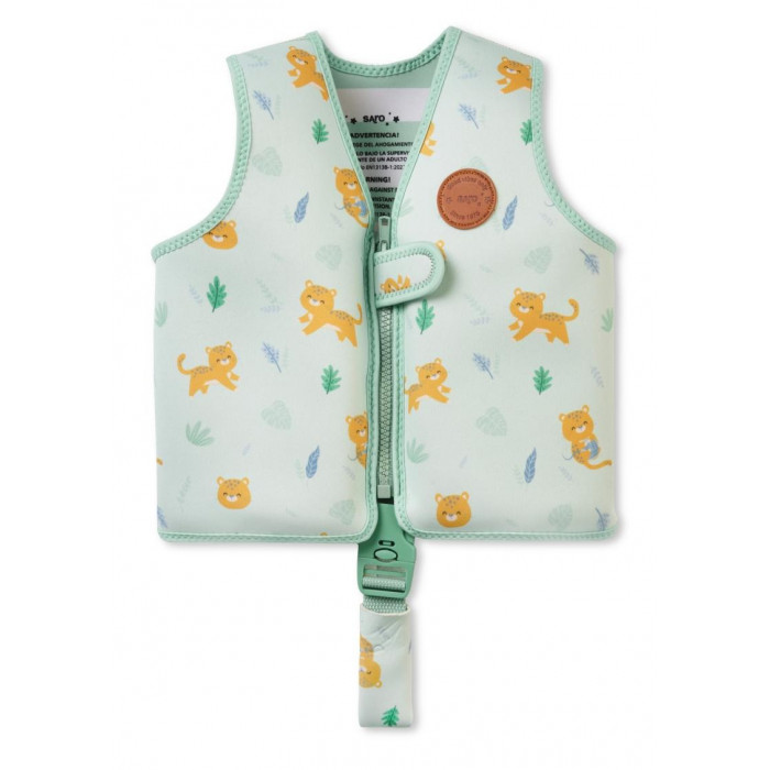 CHALECO FLOTADOR JUNGLE VERDE 3-6...