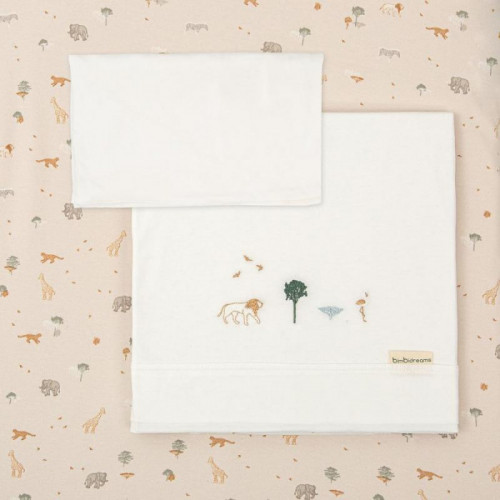 JUEGO SABANAS CUNA ALGODON...