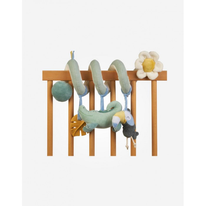 SONAJERO ESPIRAL COCODRILE VERDE SARO