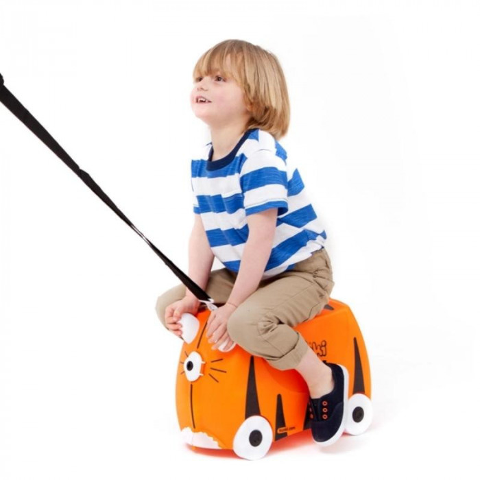 MALETA TRUNKI TIPU TIGRE NARANJA