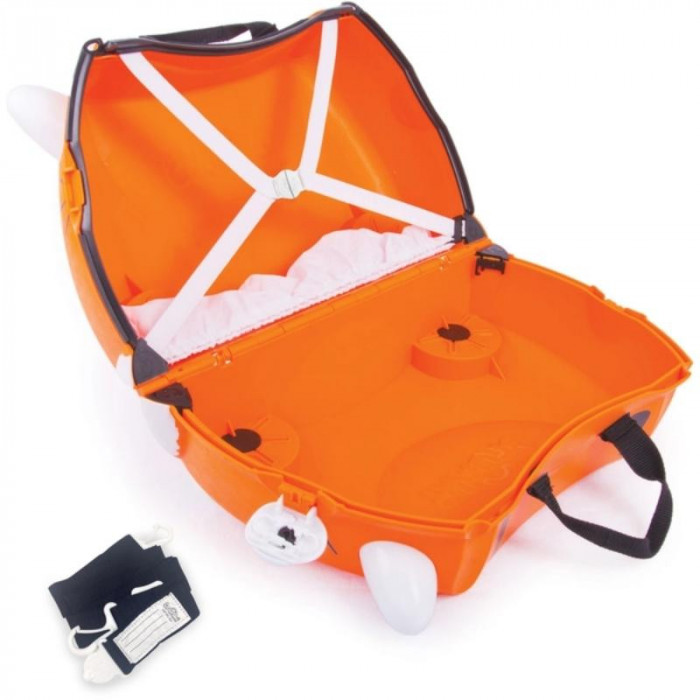 MALETA TRUNKI TIPU TIGRE NARANJA